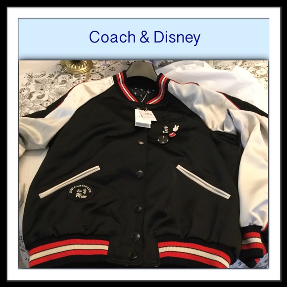 Coach Jackets & Blazers - Coach & Disney reversible Mickey Jacket